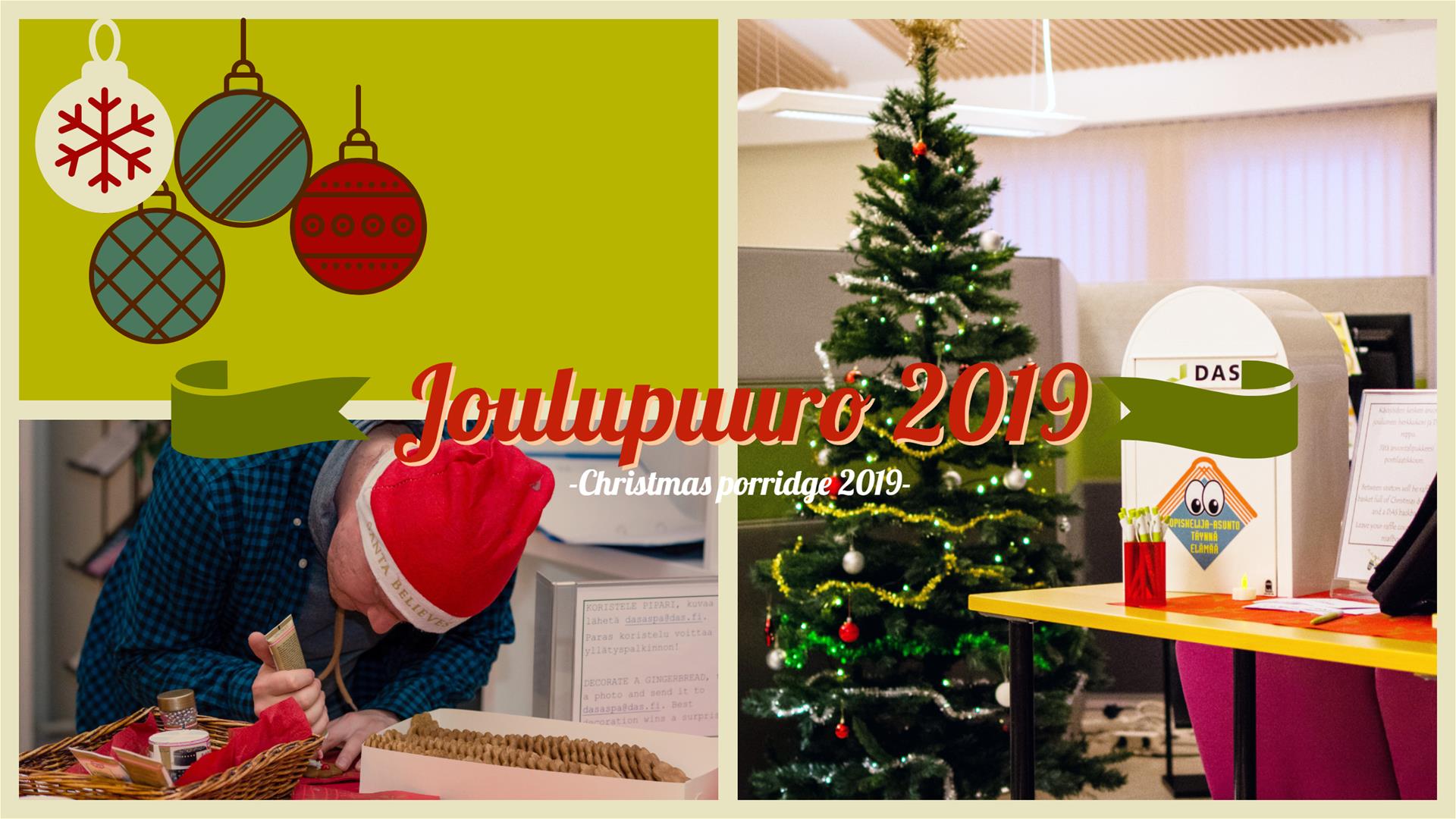 Perinteinen puuropäivä DASilla 2.12.2019